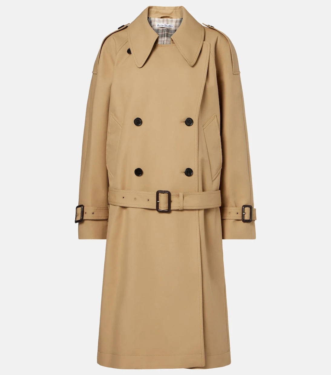 Acne Studios - Cotton satin trench coat