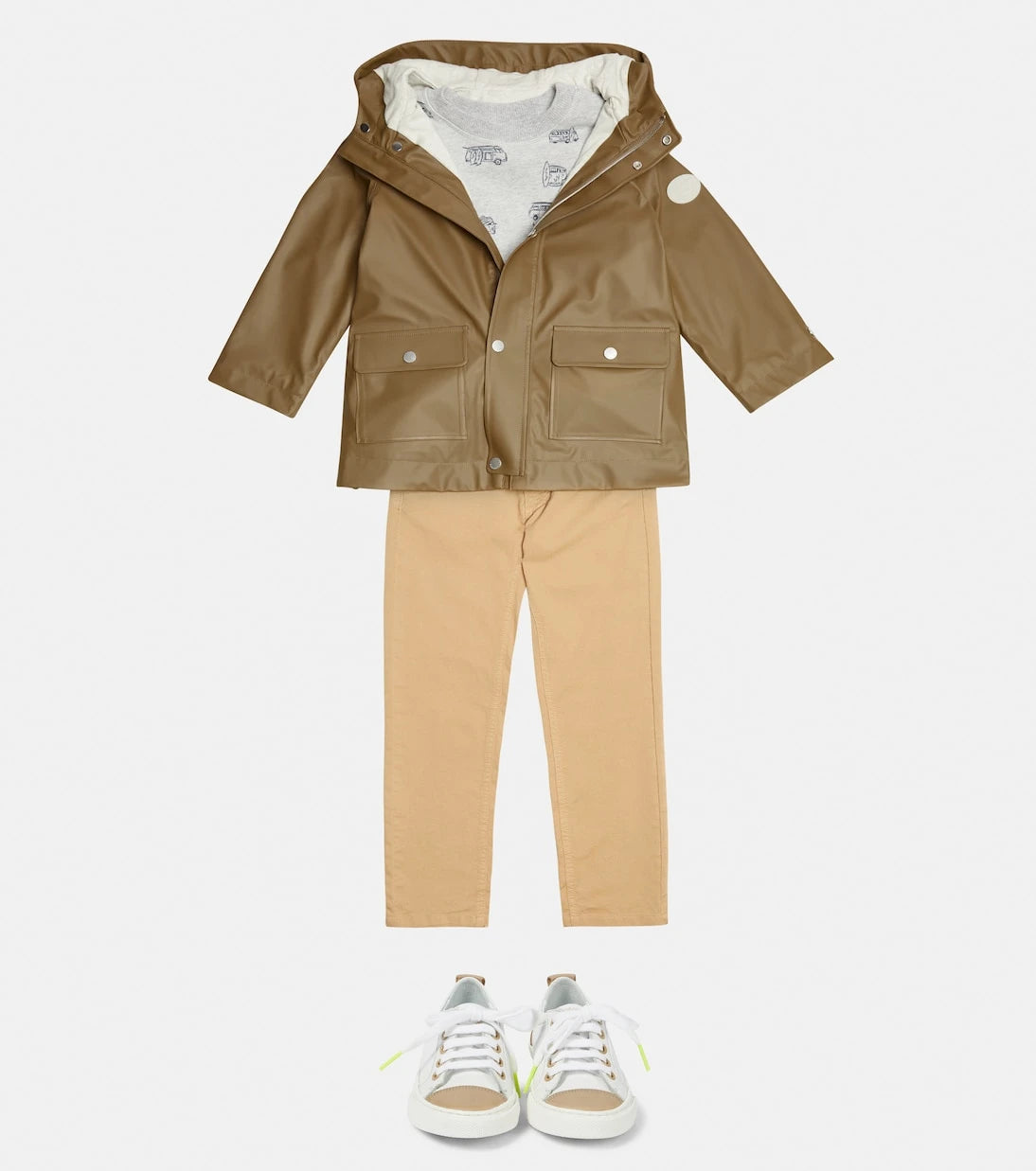 Bonpoint - Raindrop raincoat