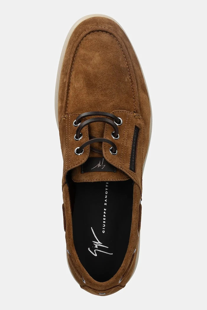 Половинки обувки от велур Giuseppe Zanotti Berth