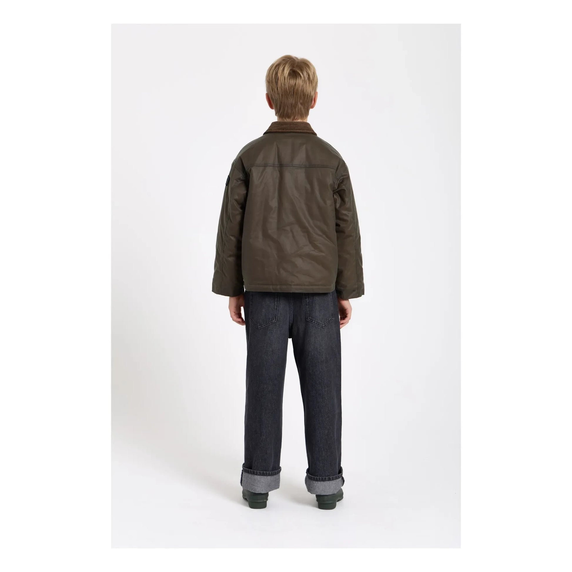 Finger in the nose - Clark Oiled Canvas Jacket | Khaki