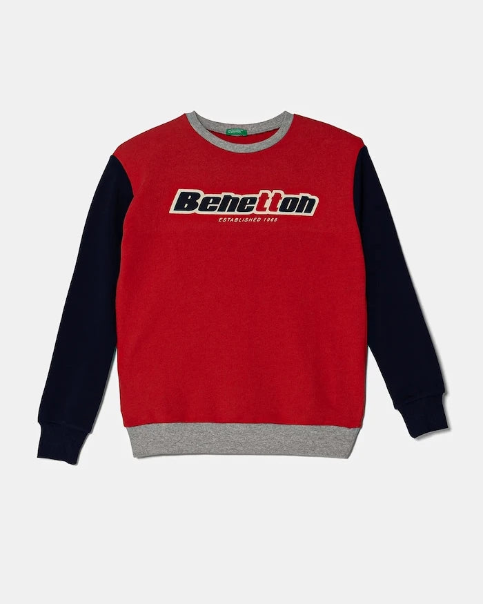 Детски памучен суичър United Colors of Benetton