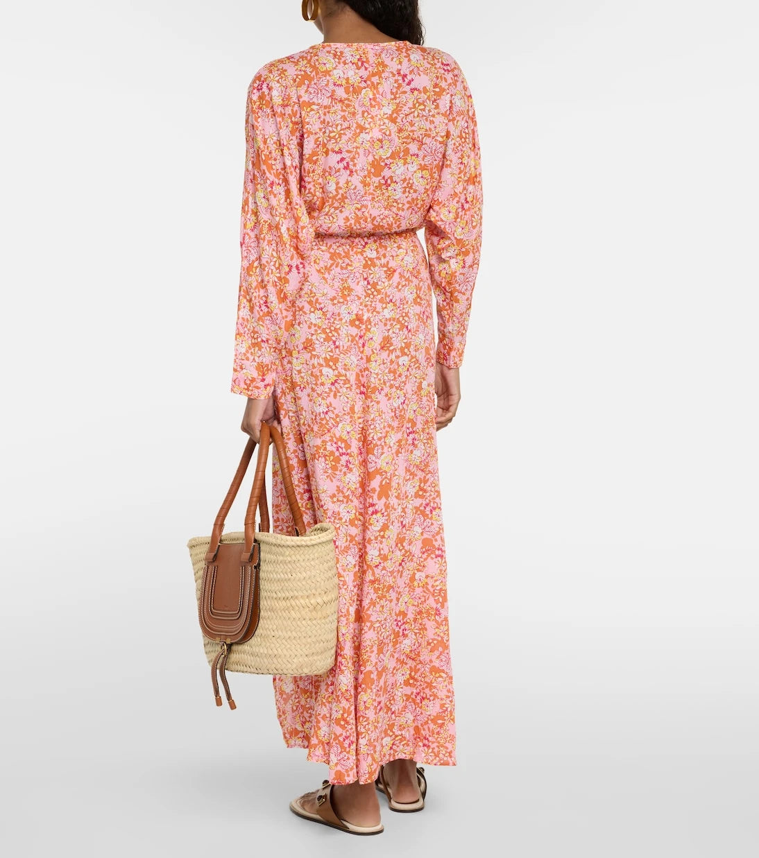 Poupette St Barth - Ilona floral midi dress