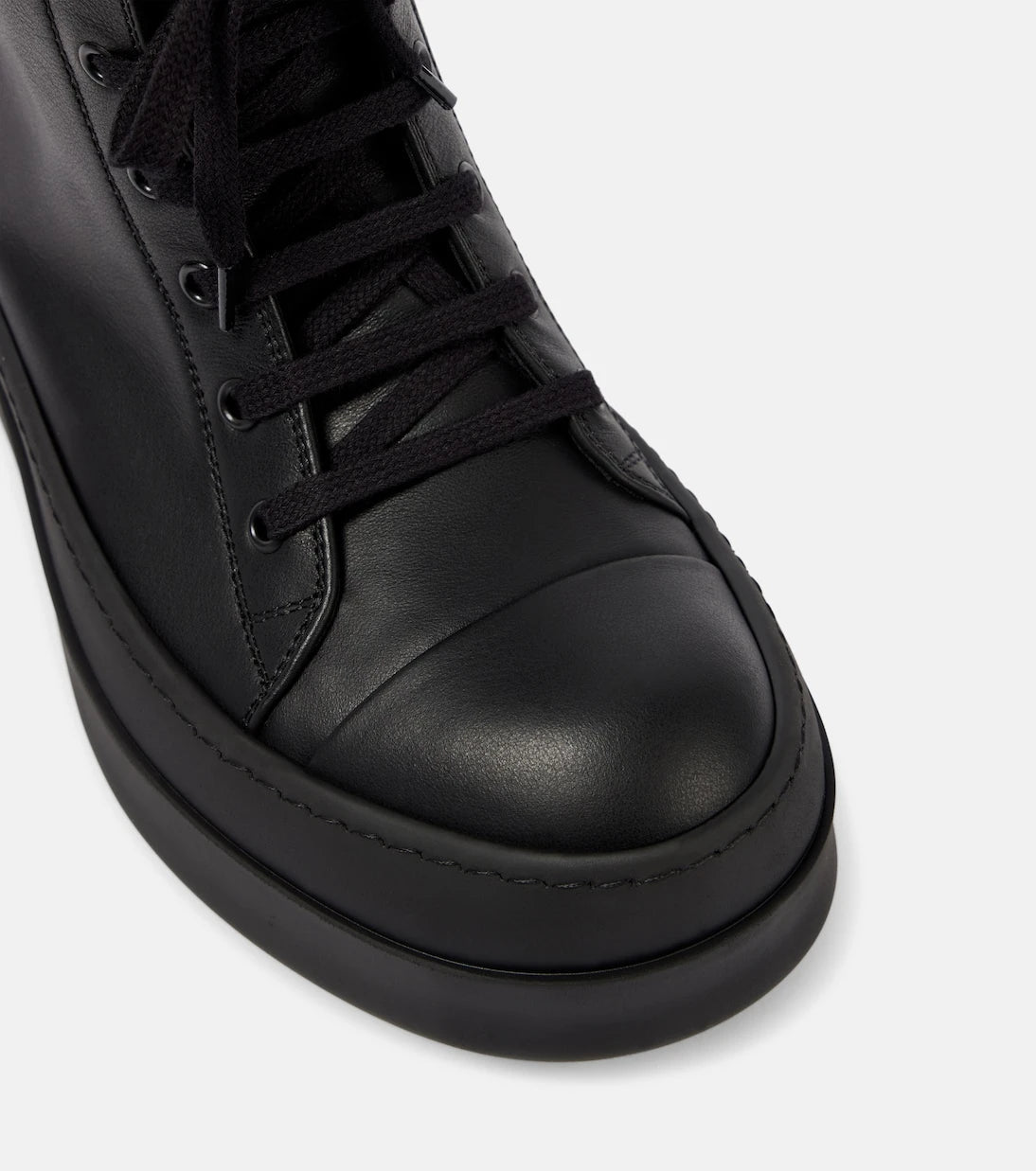 Rick Owens - Mega Bumper leather sneakers