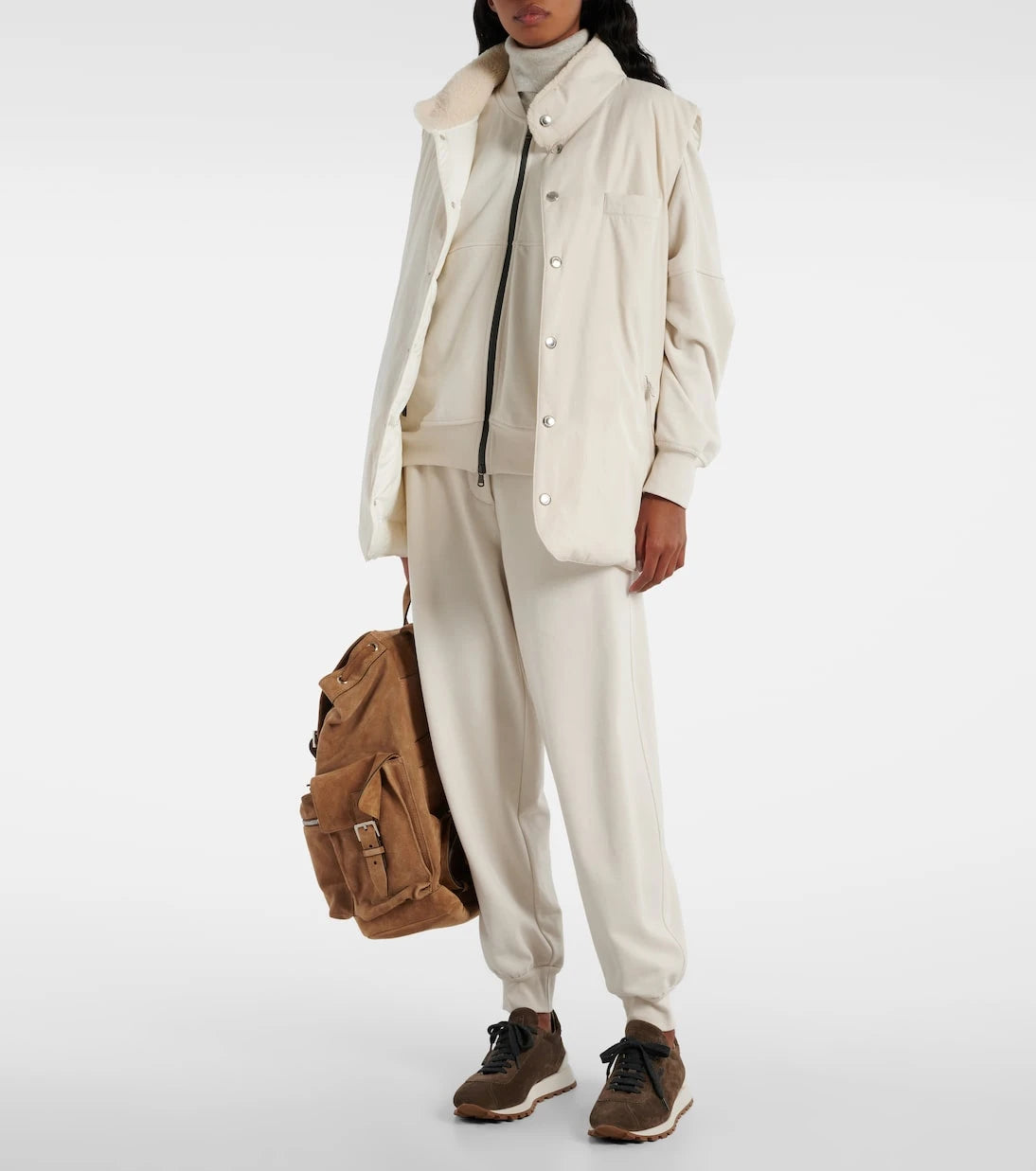 Brunello Cucinelli - Cotton jersey sweatpants