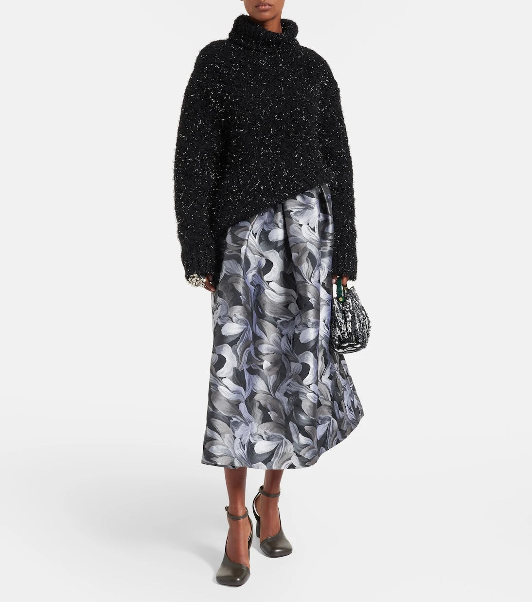 Dries Van Noten - Wool-blend turtleneck sweater