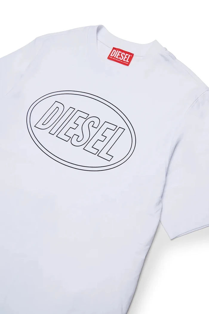 Diesel TCIRCLE OVER T-SHIRT Çocuk Pamuklu Tişört