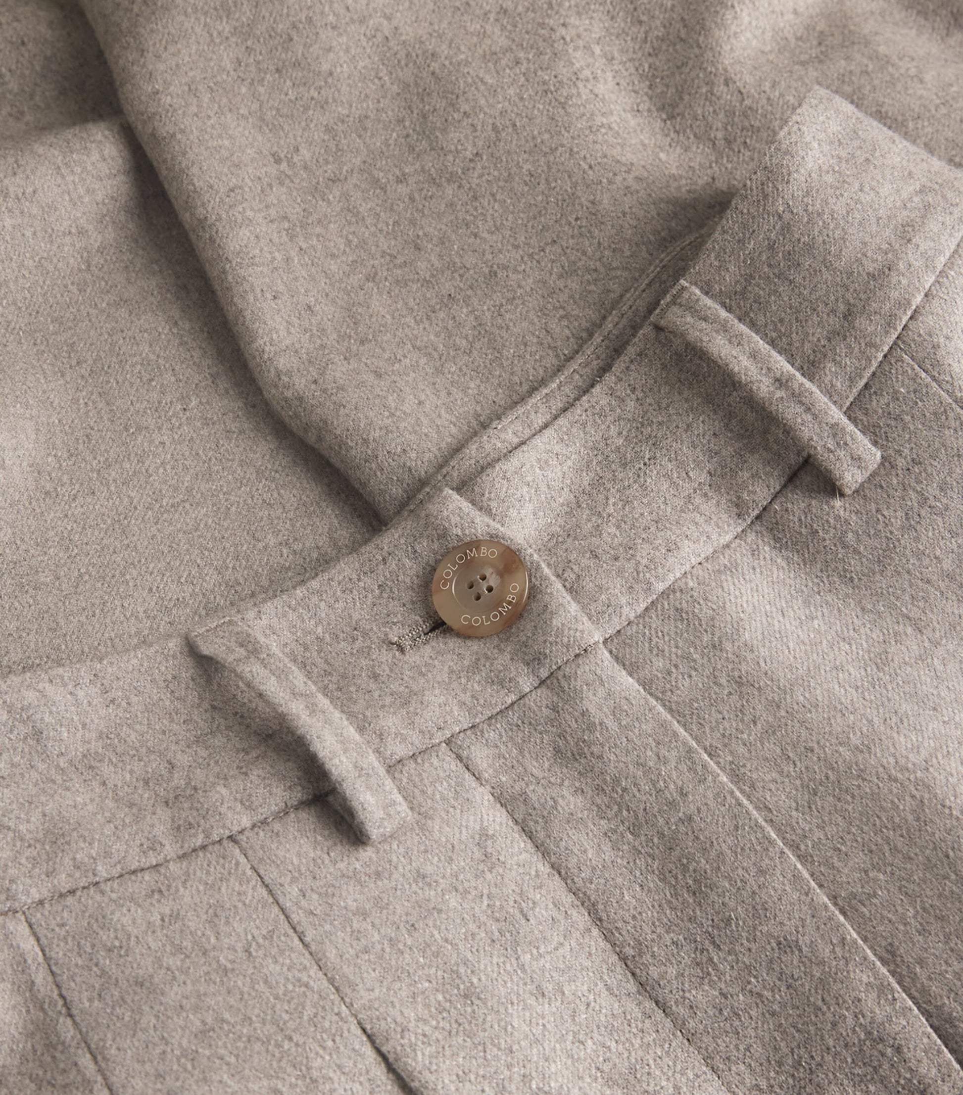 Kid Cashmere Pleated Wide-Leg Trousers