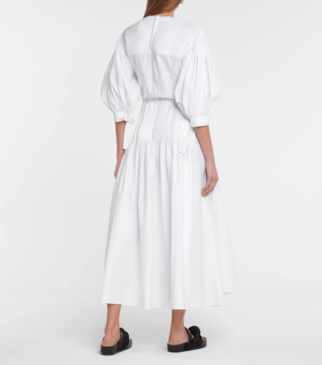 Jil Sander - Cotton midi dress