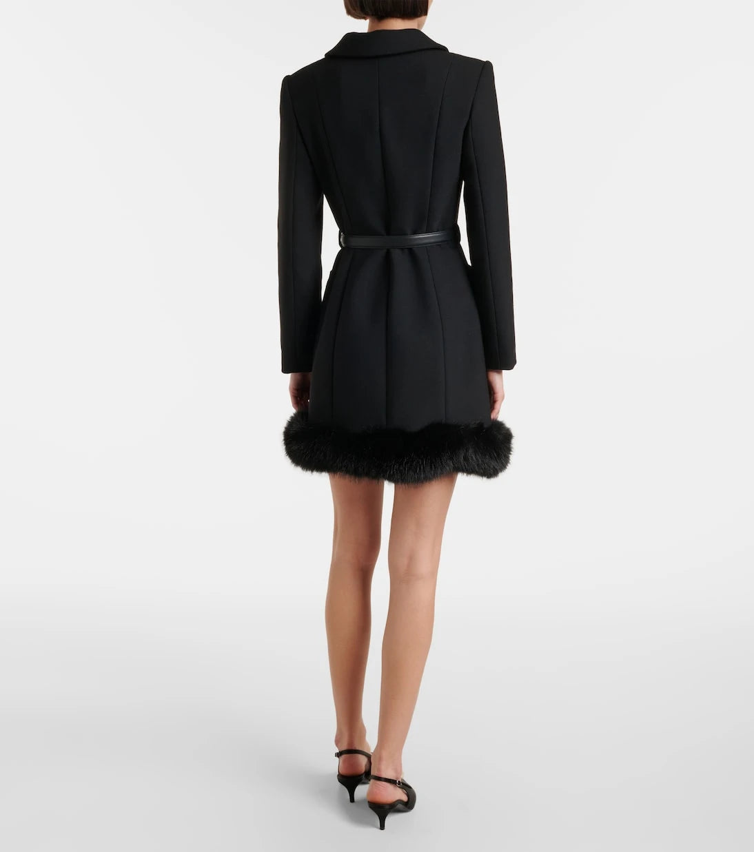 Self-Portrait - Belted blazer dress