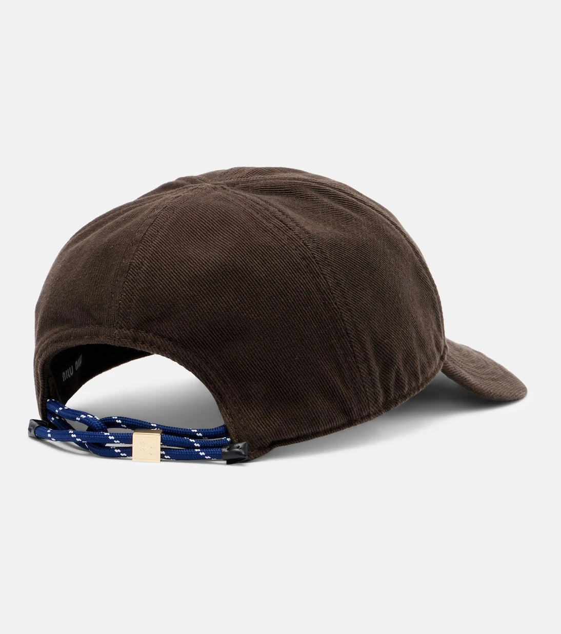 Miu Miu - Logo cotton baseball cap