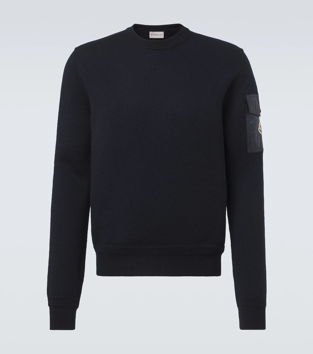 Moncler - Logo virgin wool sweater