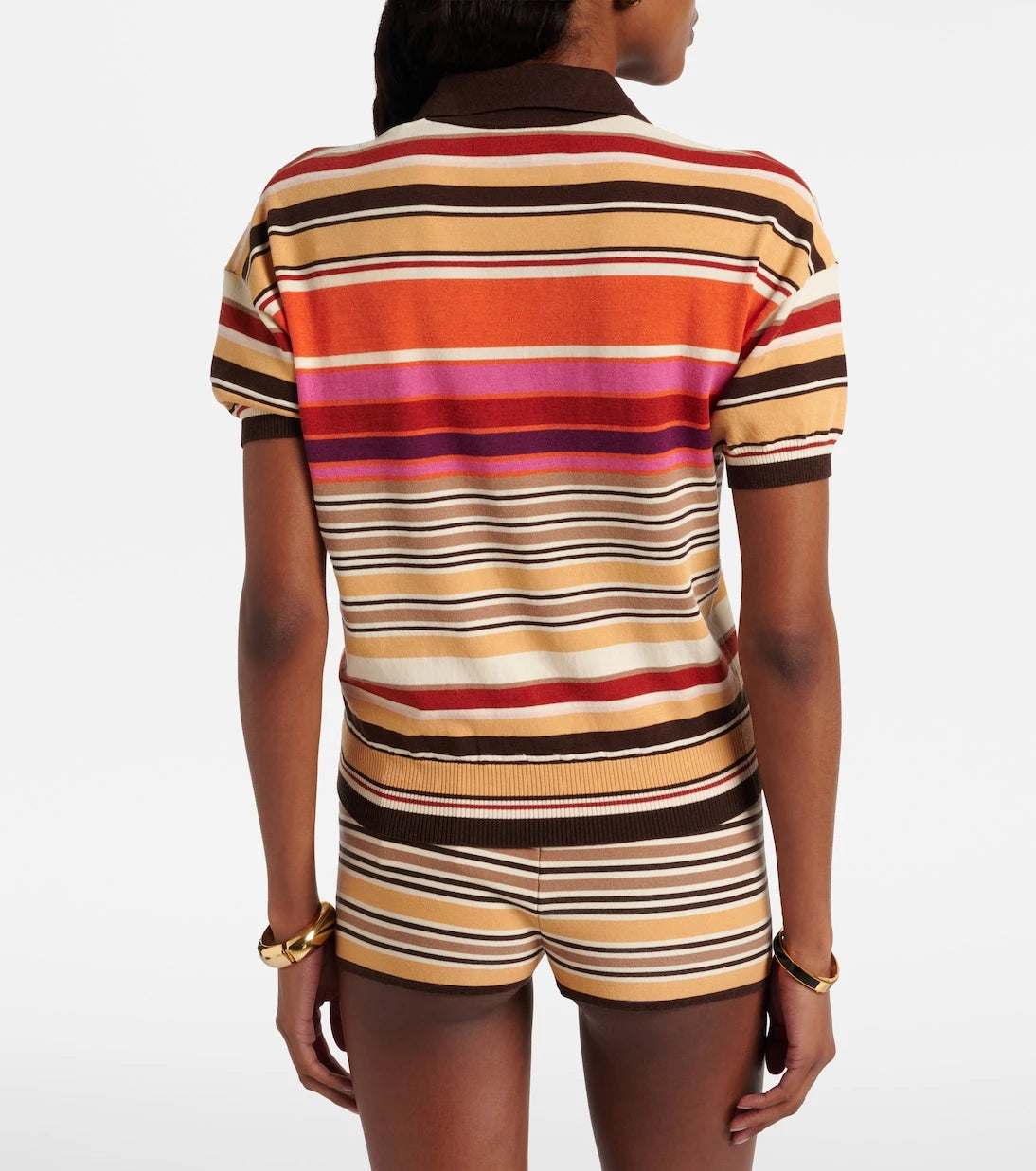 Faithfull - Sable striped polo shirt