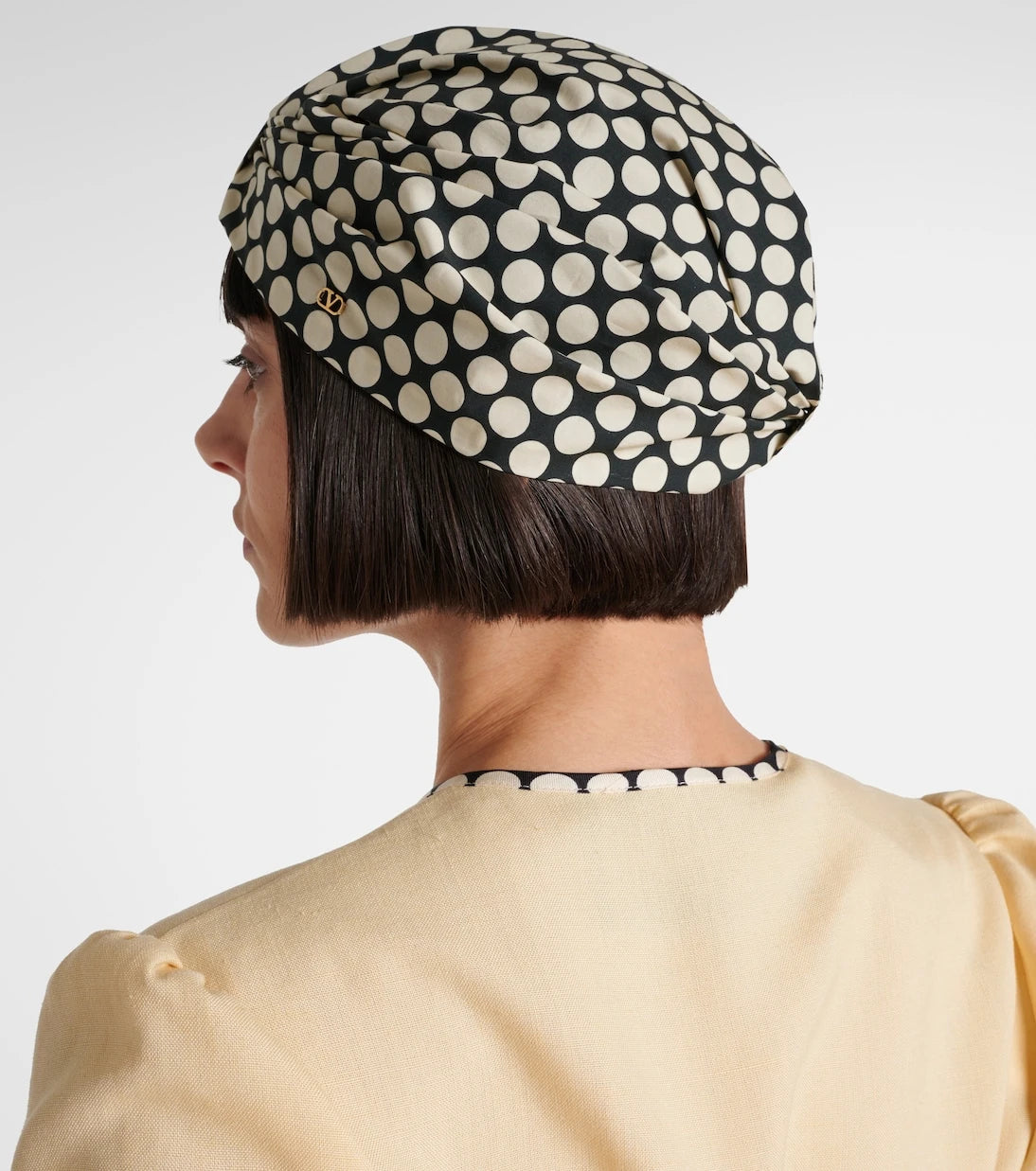 Valentino - Escape Plus De Pois cotton head wrap