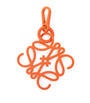 Orange Metal Anagram Charm