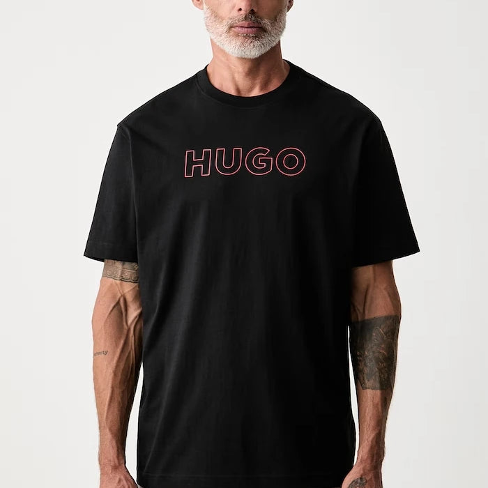 HUGO erkek pamuklu kısa kollu pijama tişörtü EZRA T-SHIRT