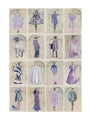 Cole & Son x Harrods Interior Design 175 Anniversary Edition Couture Carousel Window Wallpaper - Lavender Pearl