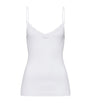 Hanro White Cotton Delight Tank Top