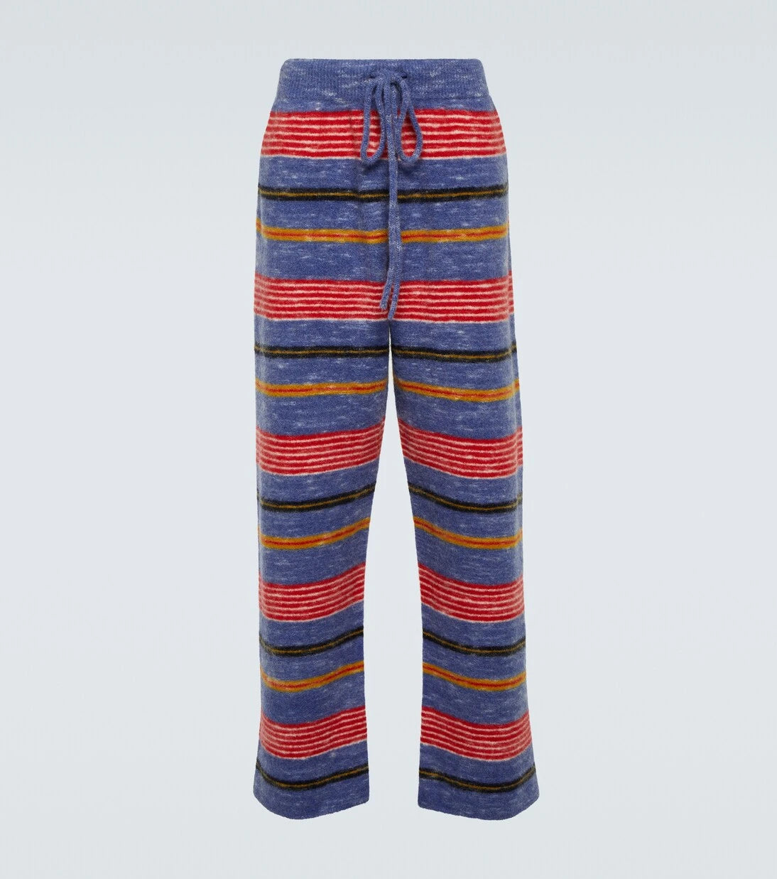 The Elder Statesman - Jasper striped cashmere-blend pants