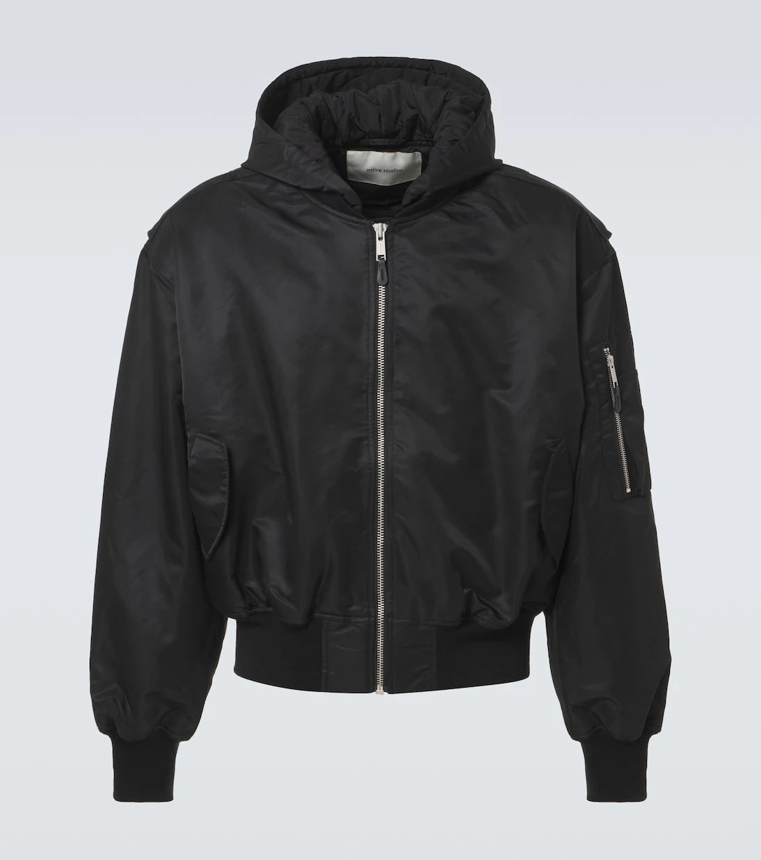 Entire Studios - Hooded Broad bomber jacket