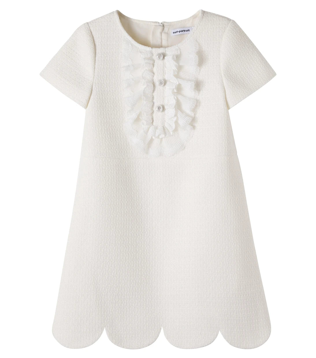 Self-Portrait Kids - Bouclé dress