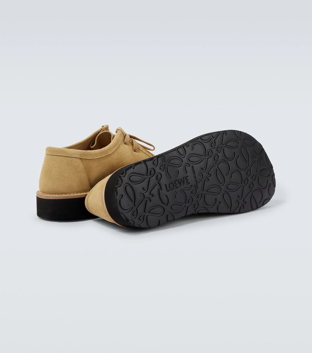 Loewe - Faro suede Derby shoes