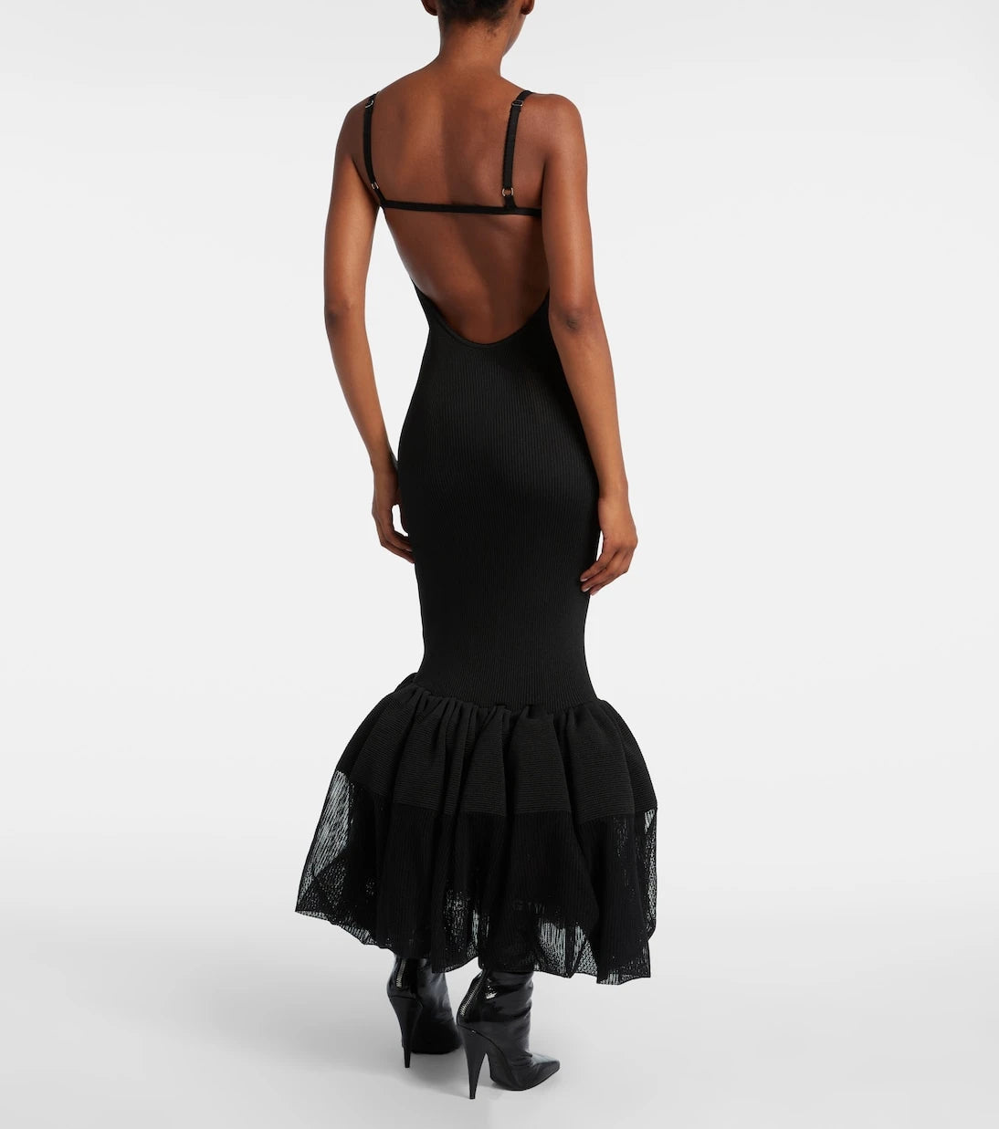 Givenchy - Ribbed-knit midi dress