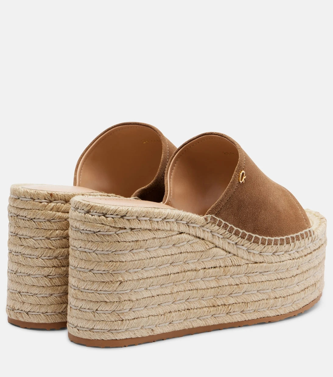 Gianvito Rossi - Suede espadrille wedges