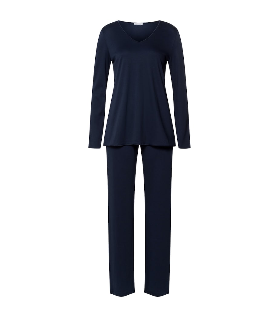 Navy Cotton Pyjama Set