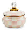 MacKenzie-Childs Rosy Check Squashed Pot (12cm)