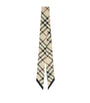 Burberry Silk Skinny Check Scarf