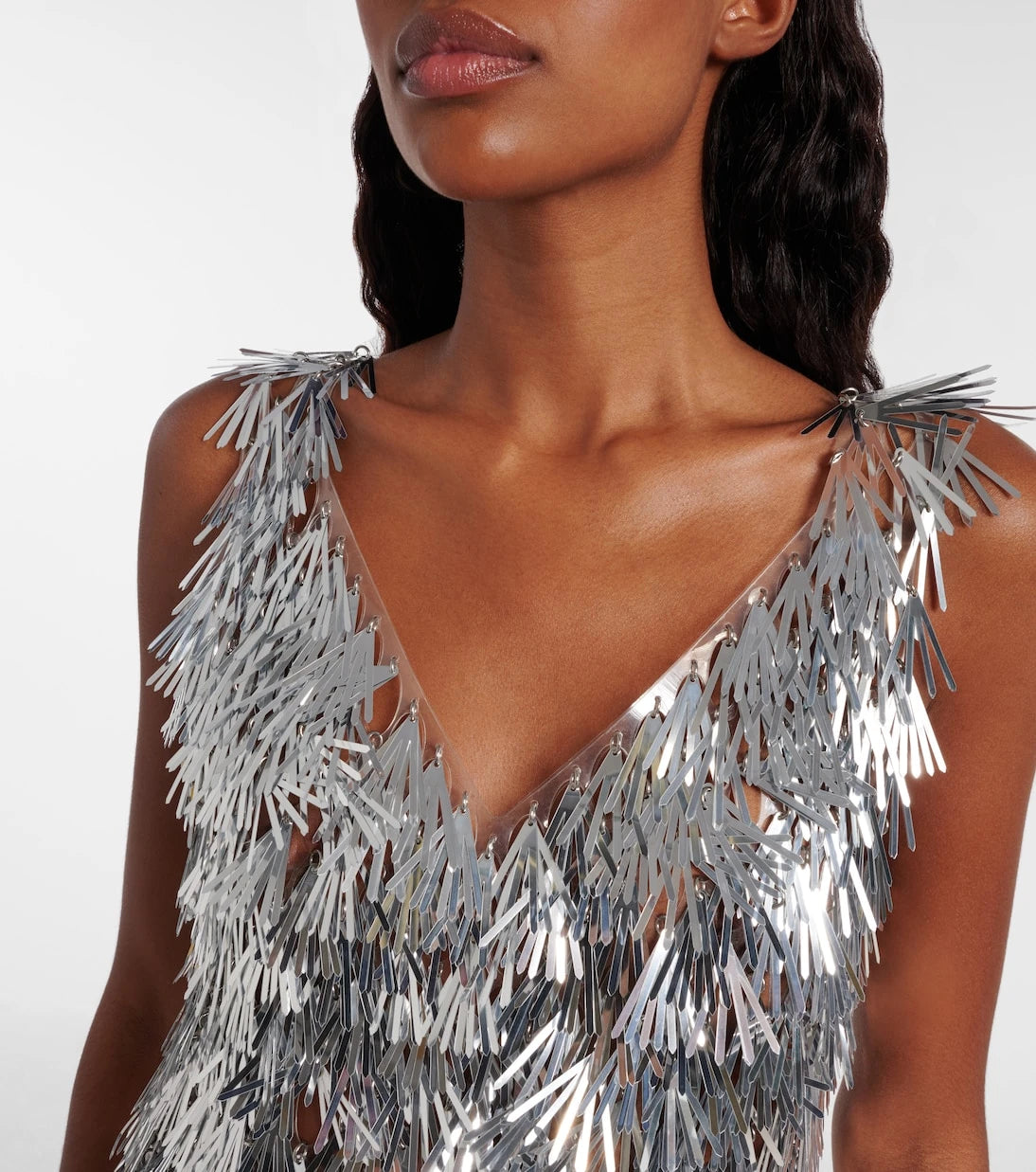 Rabanne - Embellished minidress