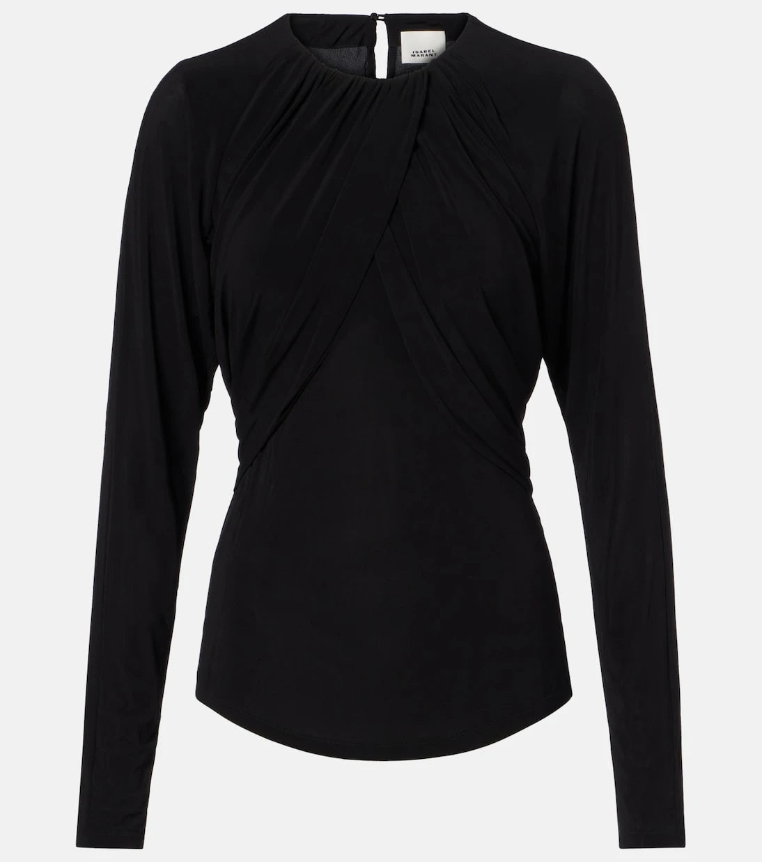 Isabel Marant - Gaetane draped jersey top