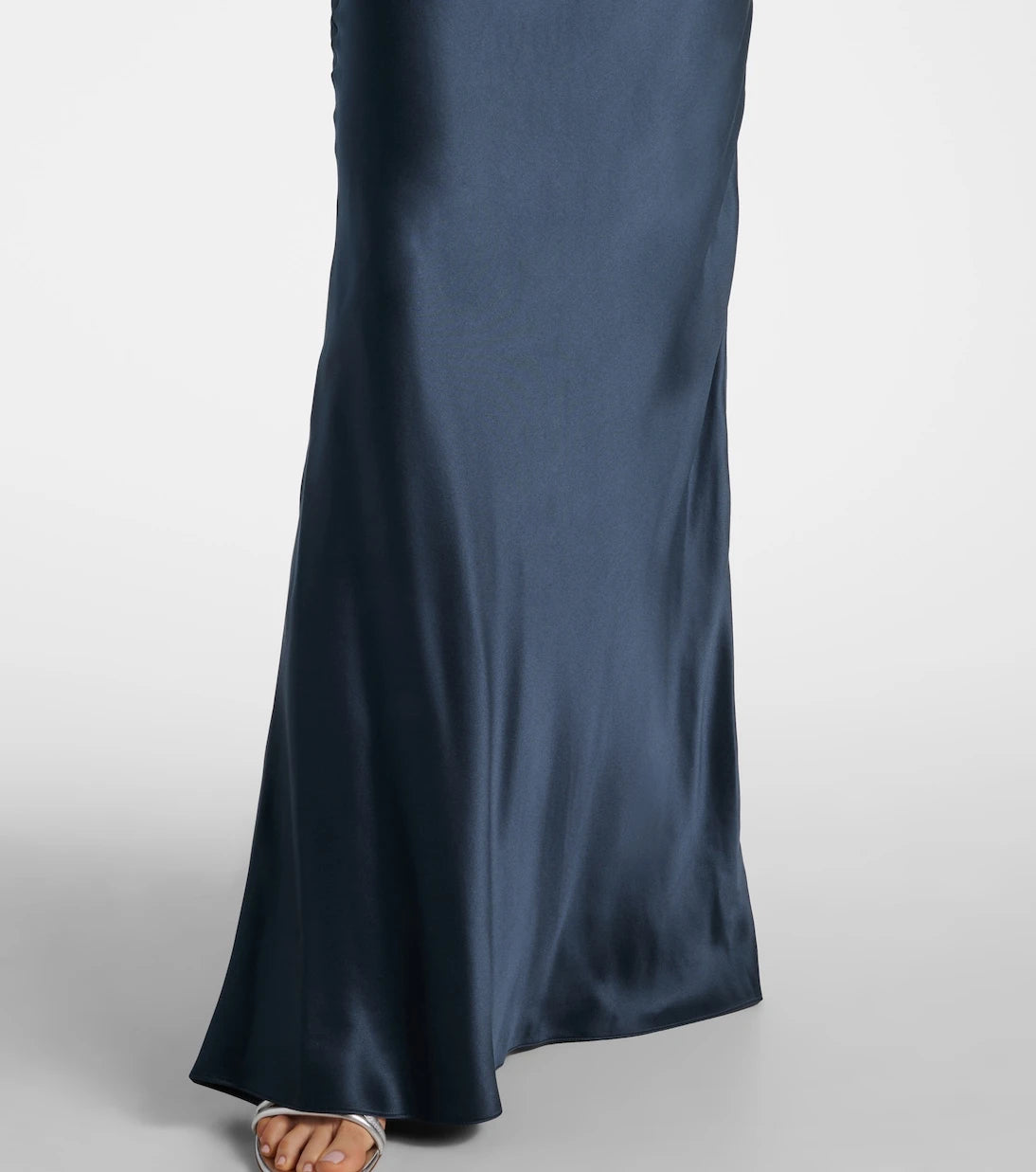 The Sei - Draped silk satin gown