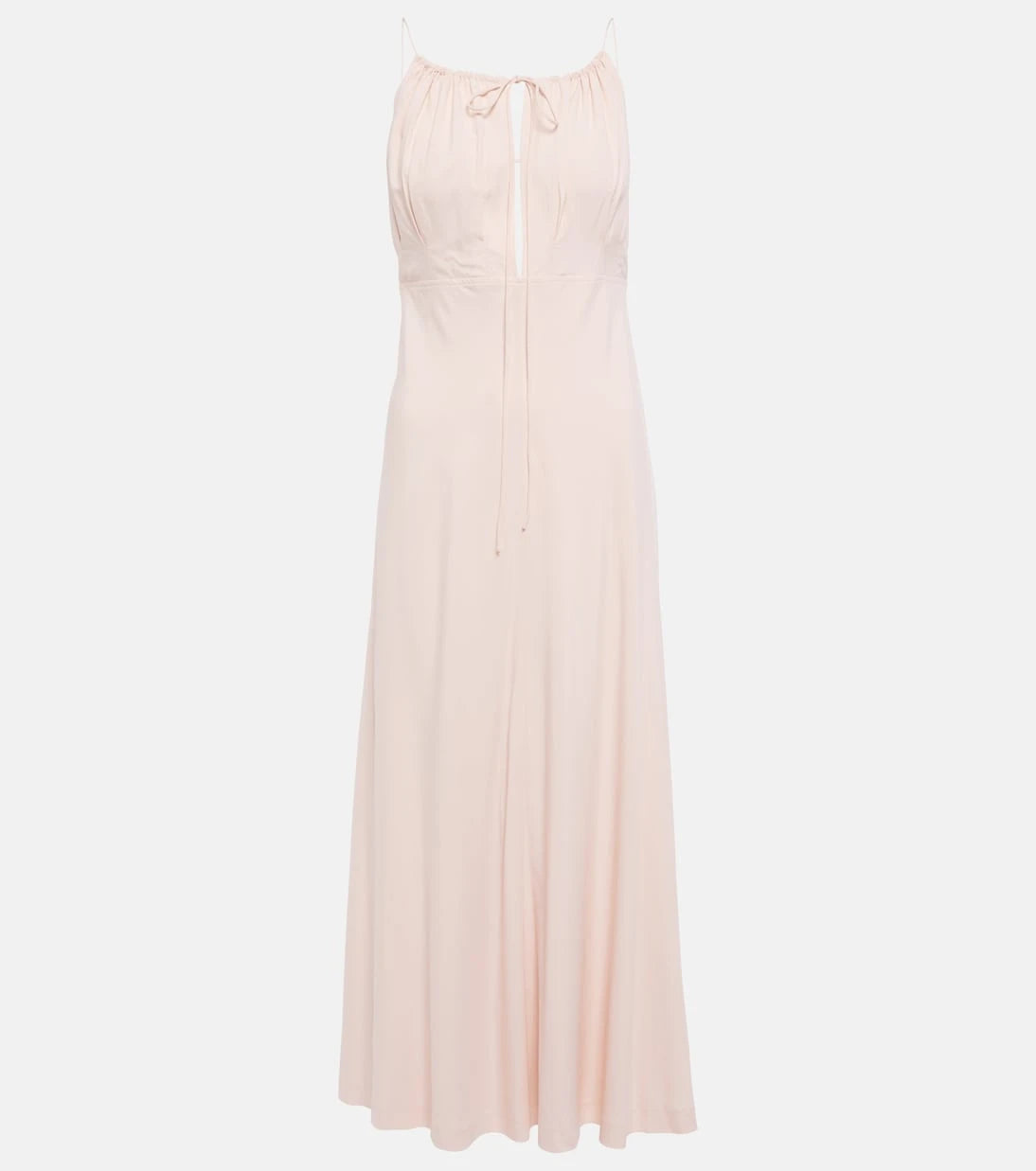 Toteme - Halterneck silk maxi dress