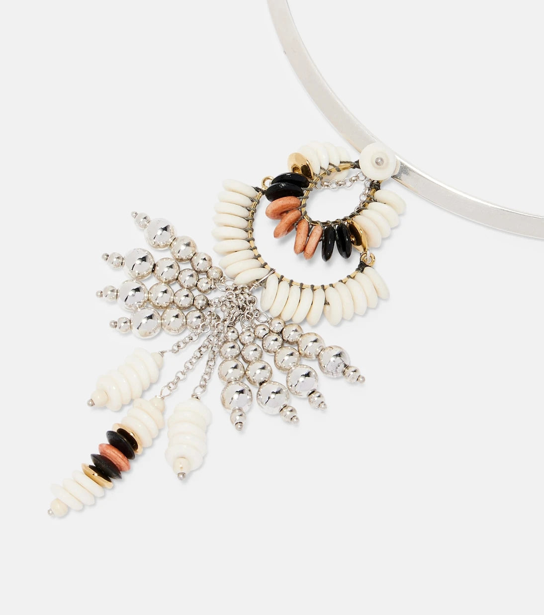 Isabel Marant - Lyna beaded pendant necklace