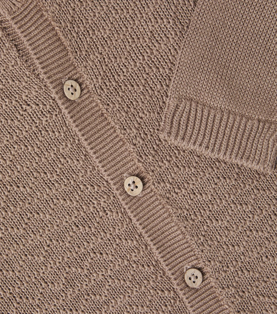Wheat - Baby Bjørn cotton cardigan