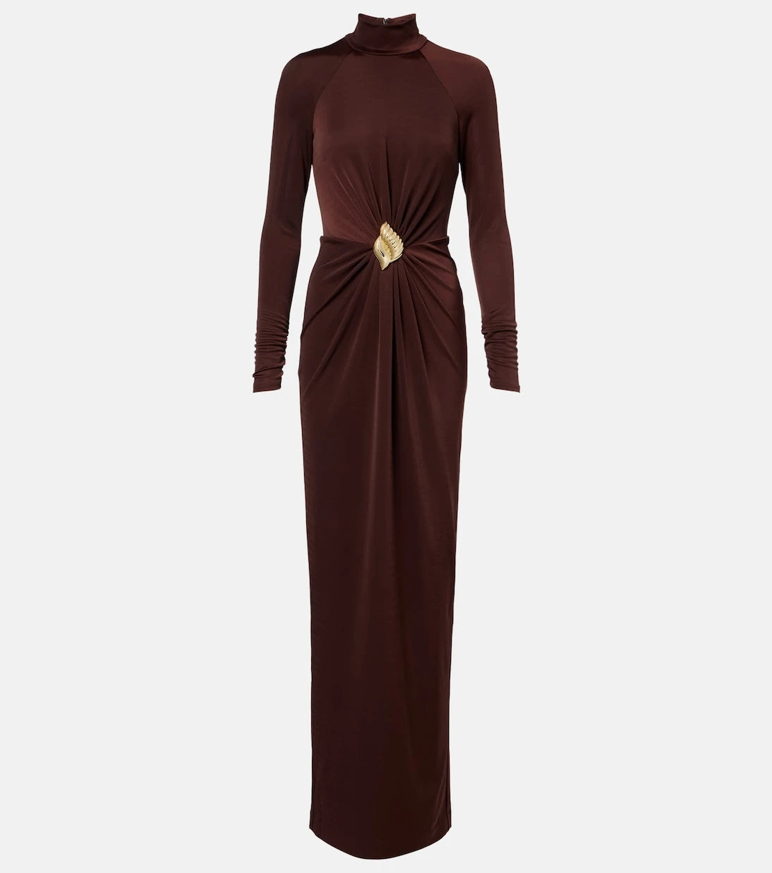 Rebecca Vallance - Embellished gathered jersey gown