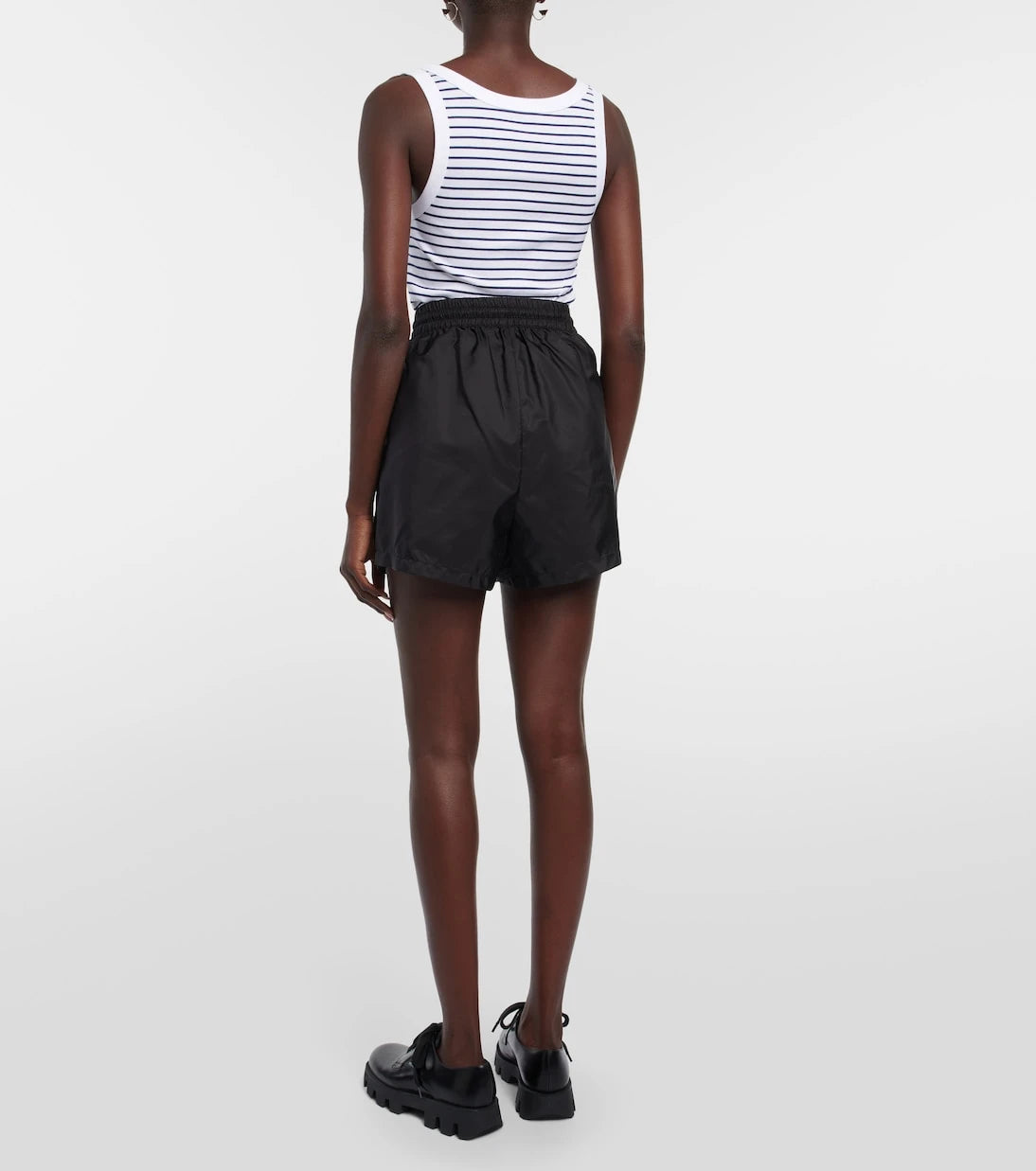Prada - Re-Nylon high-rise shorts