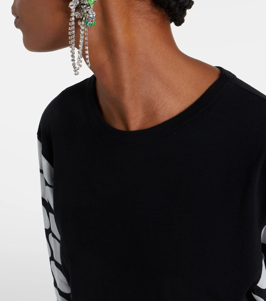 Dries Van Noten - Polka-dot cotton-blend top