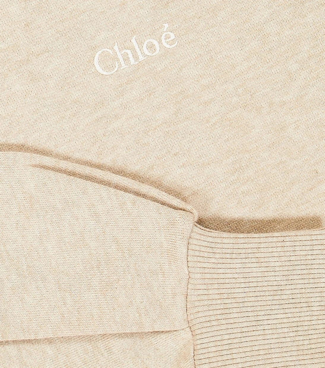 Chloé Kids - Cotton jersey hoodie