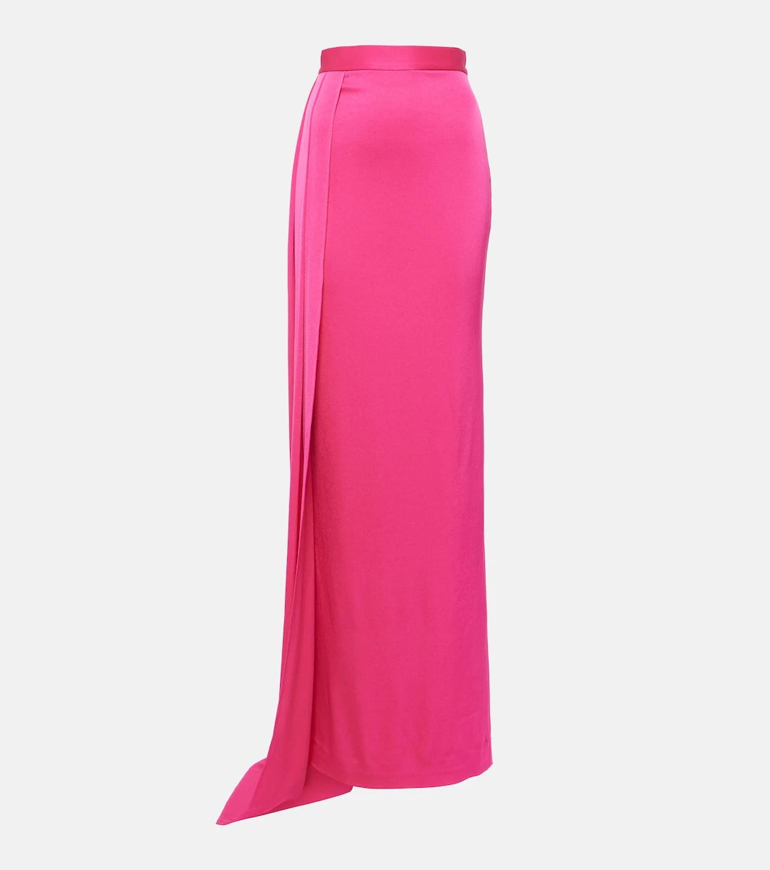 Alex Perry - Draped satin maxi skirt