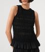 Shirred Marion Sleeveless Top