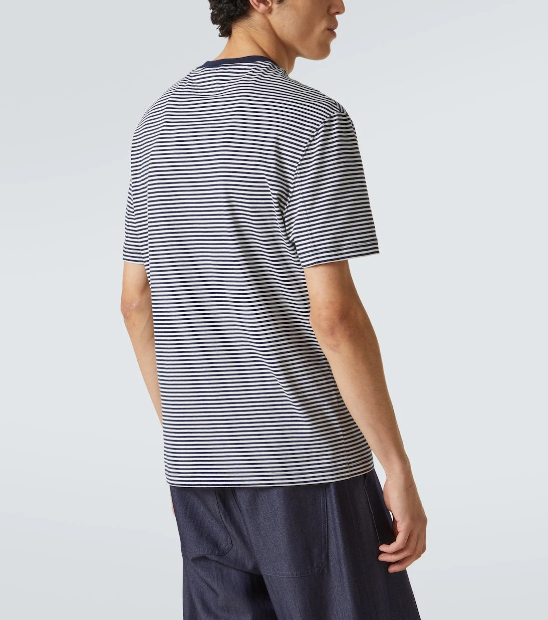 Brunello Cucinelli - Striped cotton jersey T-shirt