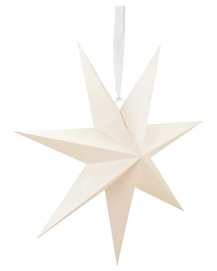 Коледна украса vtwonen Star Paper Pearl