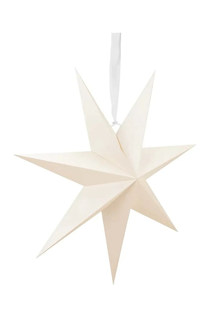 Коледна украса vtwonen Star Paper Pearl