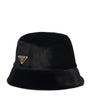 Black Velvet Bucket Hat