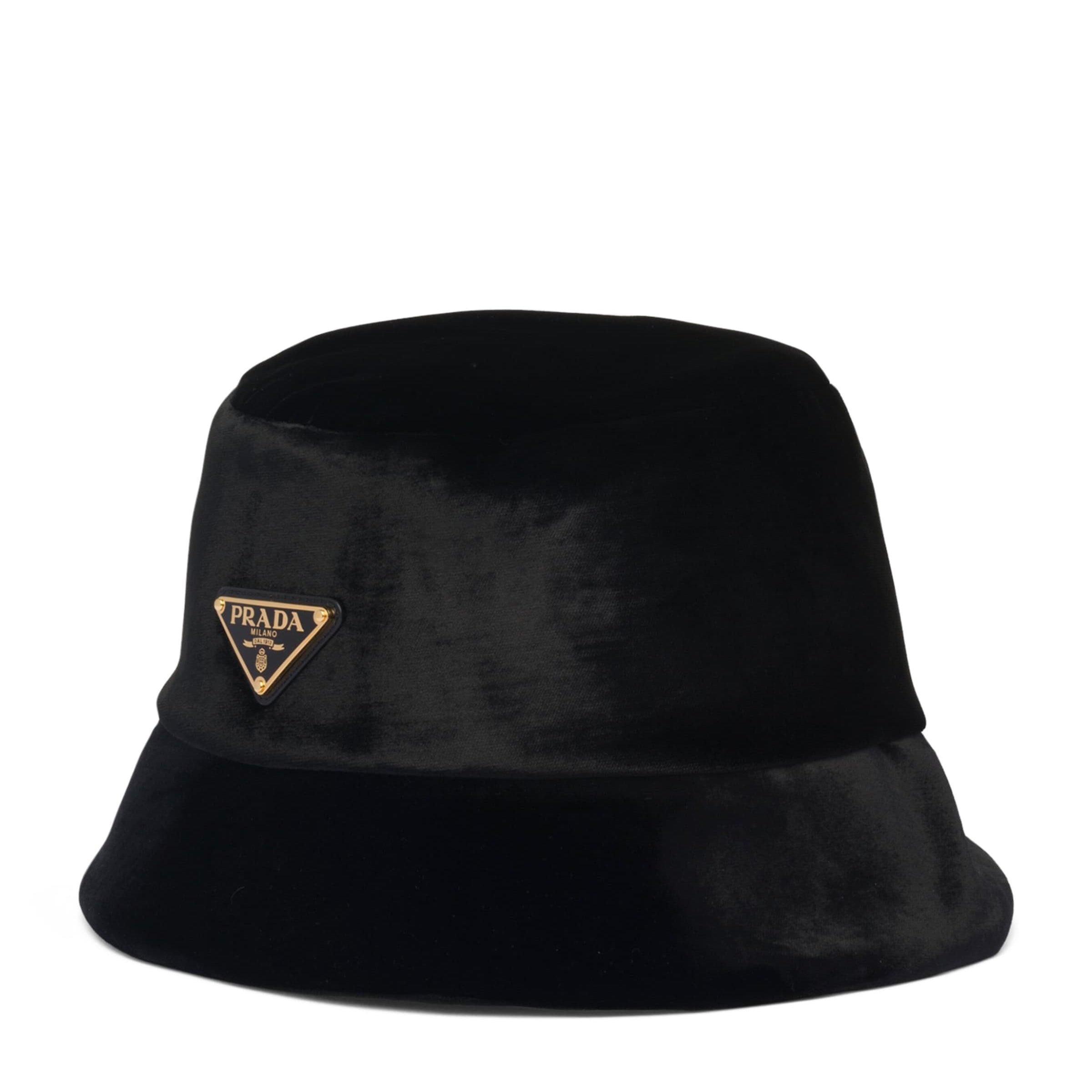 Black Velvet Bucket Hat