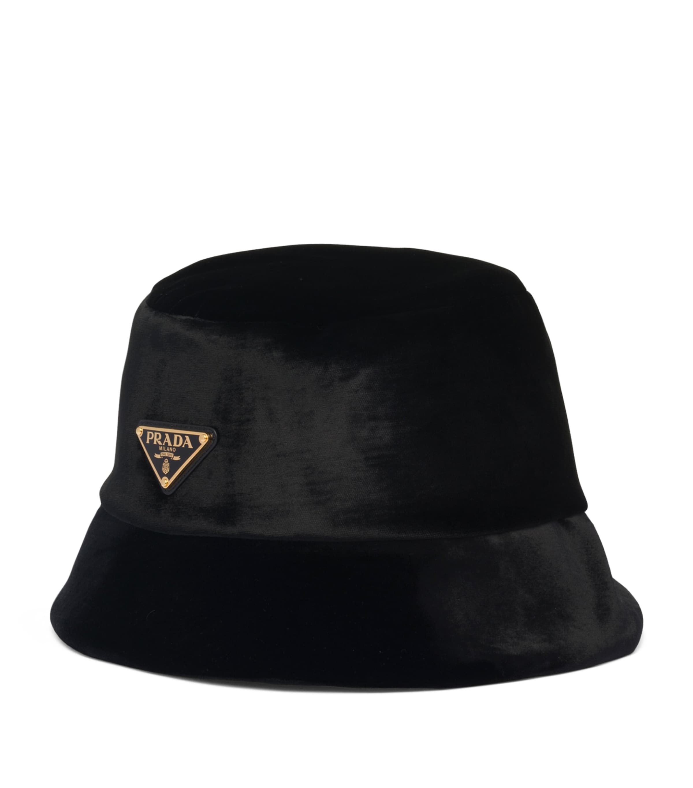 Black Velvet Bucket Hat