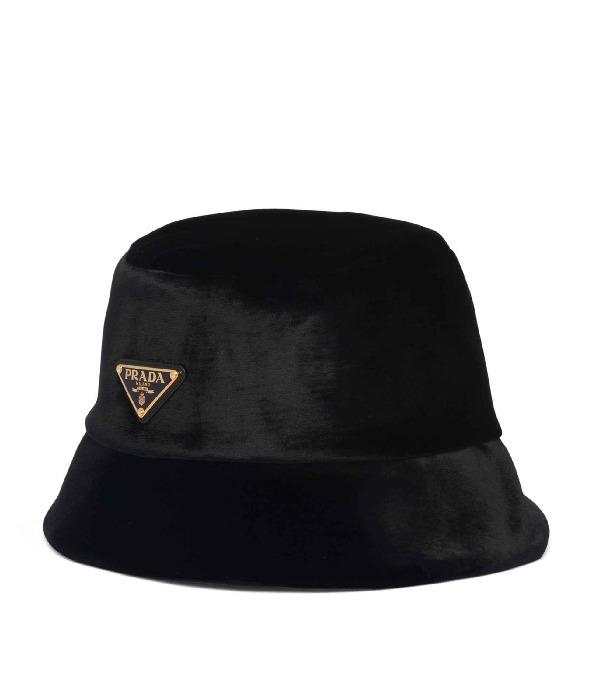 Black Velvet Bucket Hat