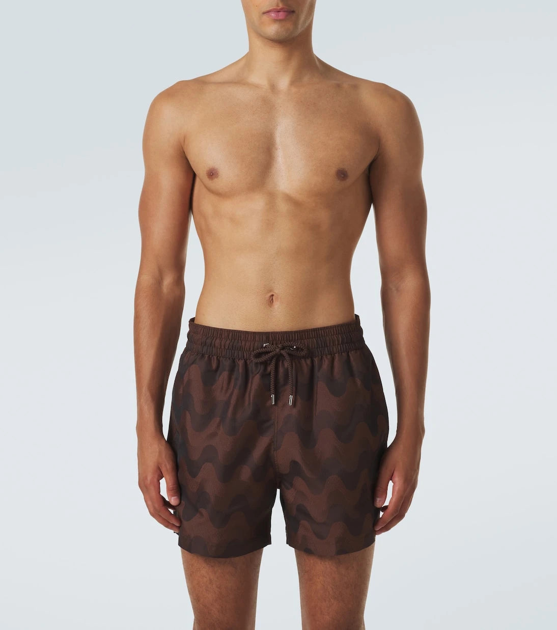 Frescobol Carioca - Rio printed jacquard swim trunks